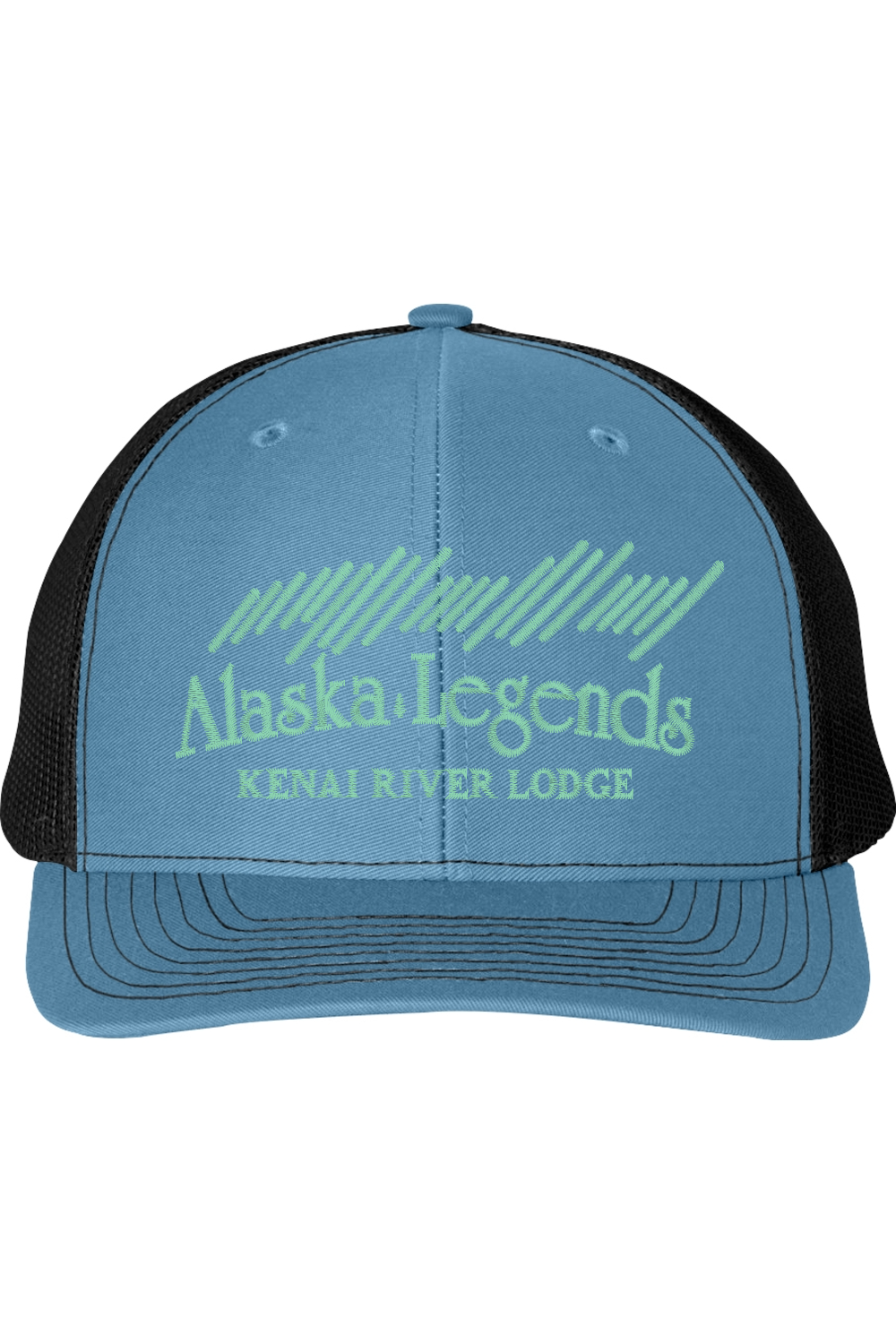 Alaska Legends Kenai River Lodge Snapback Trucker Hat