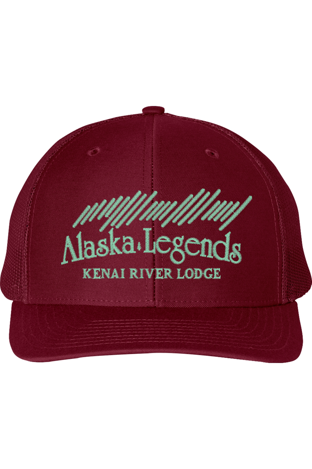 Alaska Legends Kenai River Lodge Snapback Trucker Hat