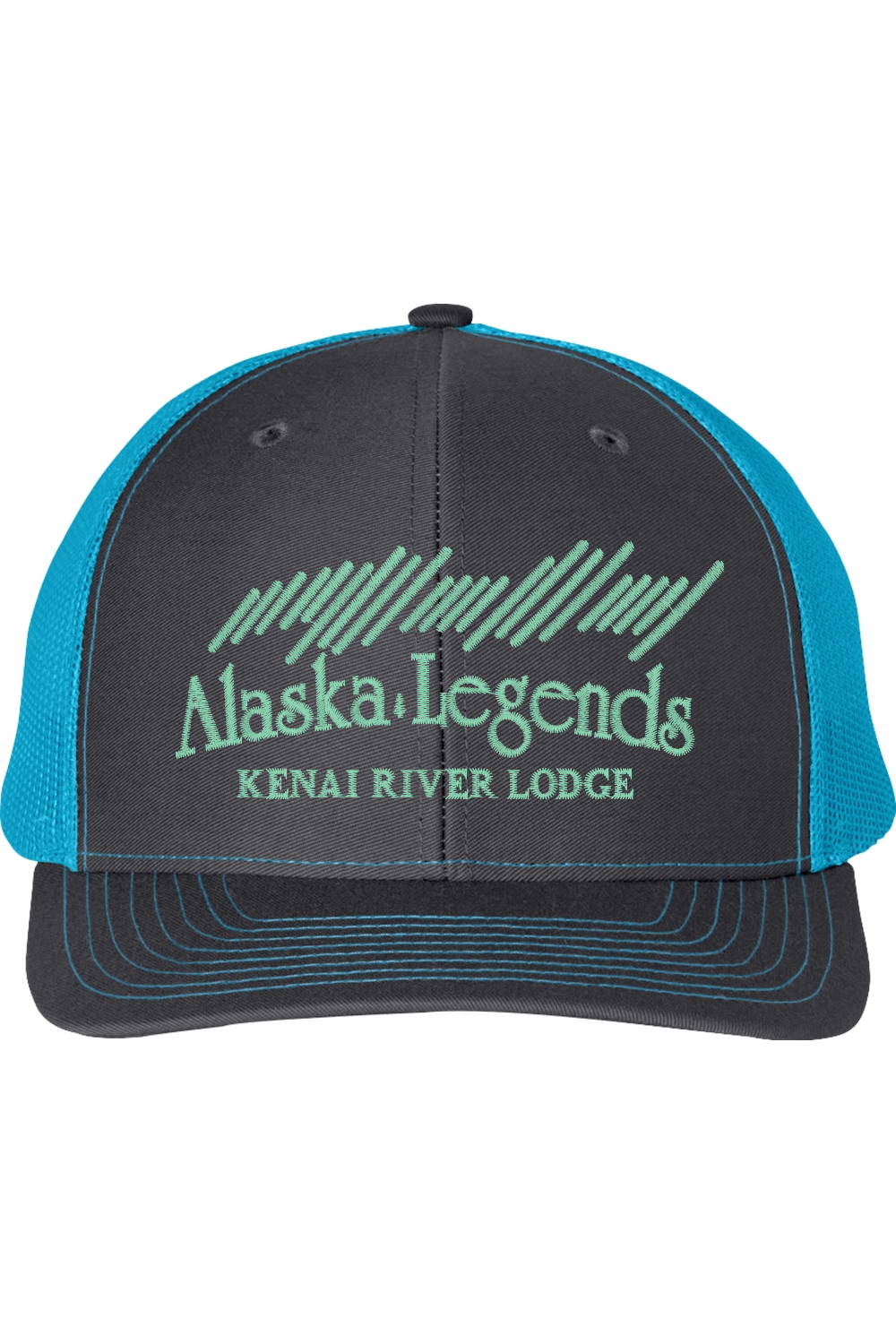 Alaska Legends Kenai River Lodge Snapback Trucker Hat