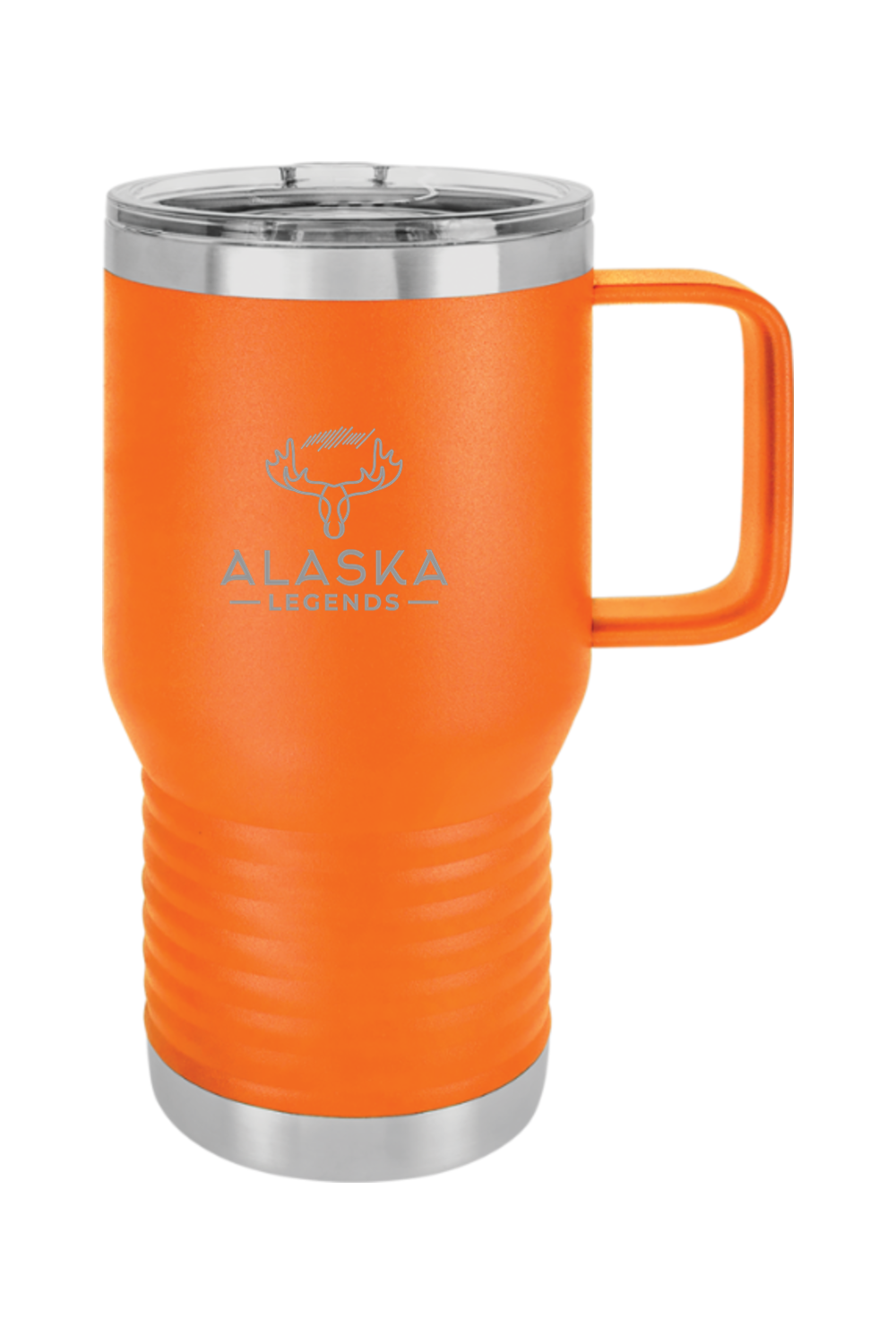 Alaska Legends Polar Camel 20 oz Vacuum Insulated Travel Mug with Slider Lid