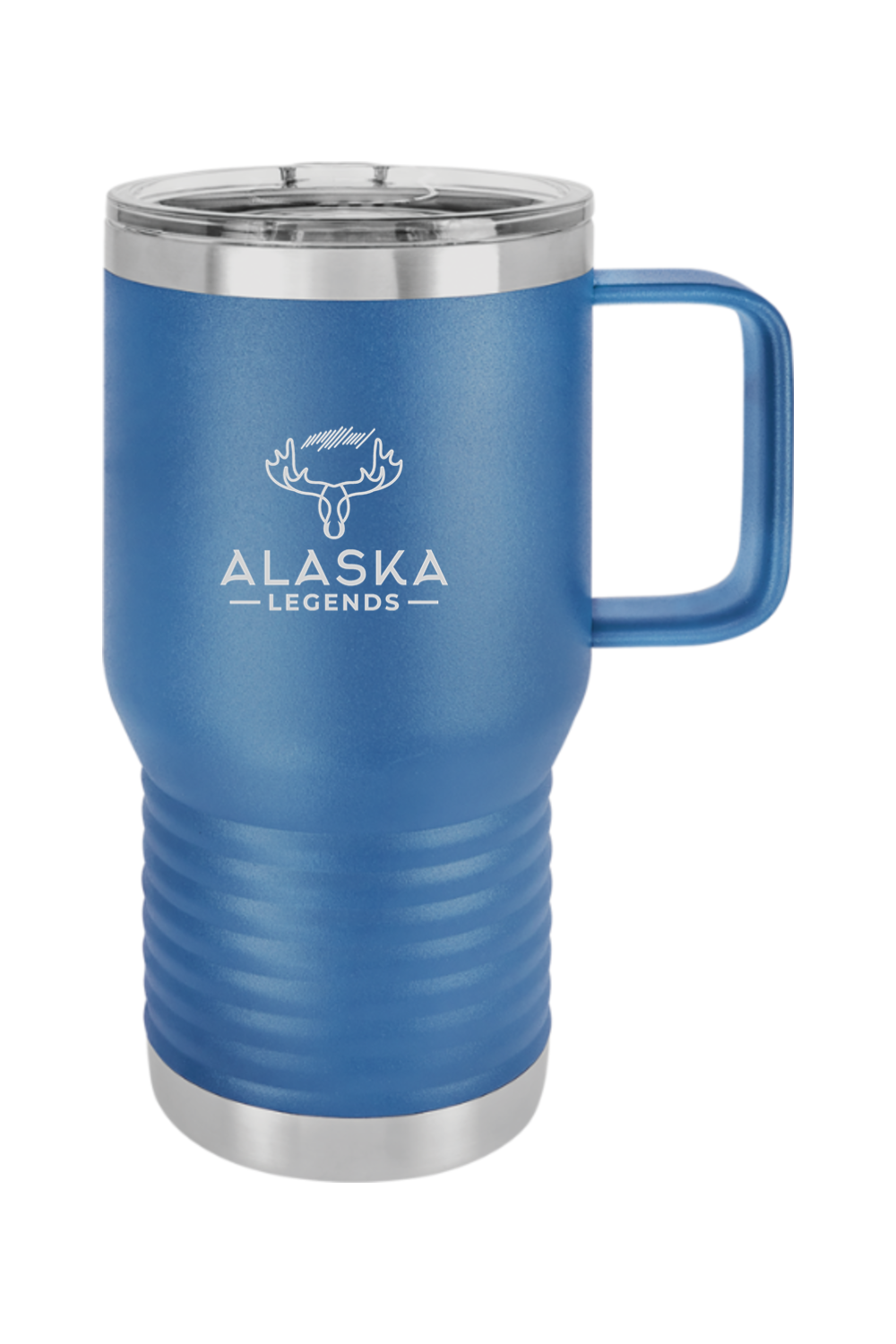 Alaska Legends Polar Camel 20 oz Vacuum Insulated Travel Mug with Slider Lid