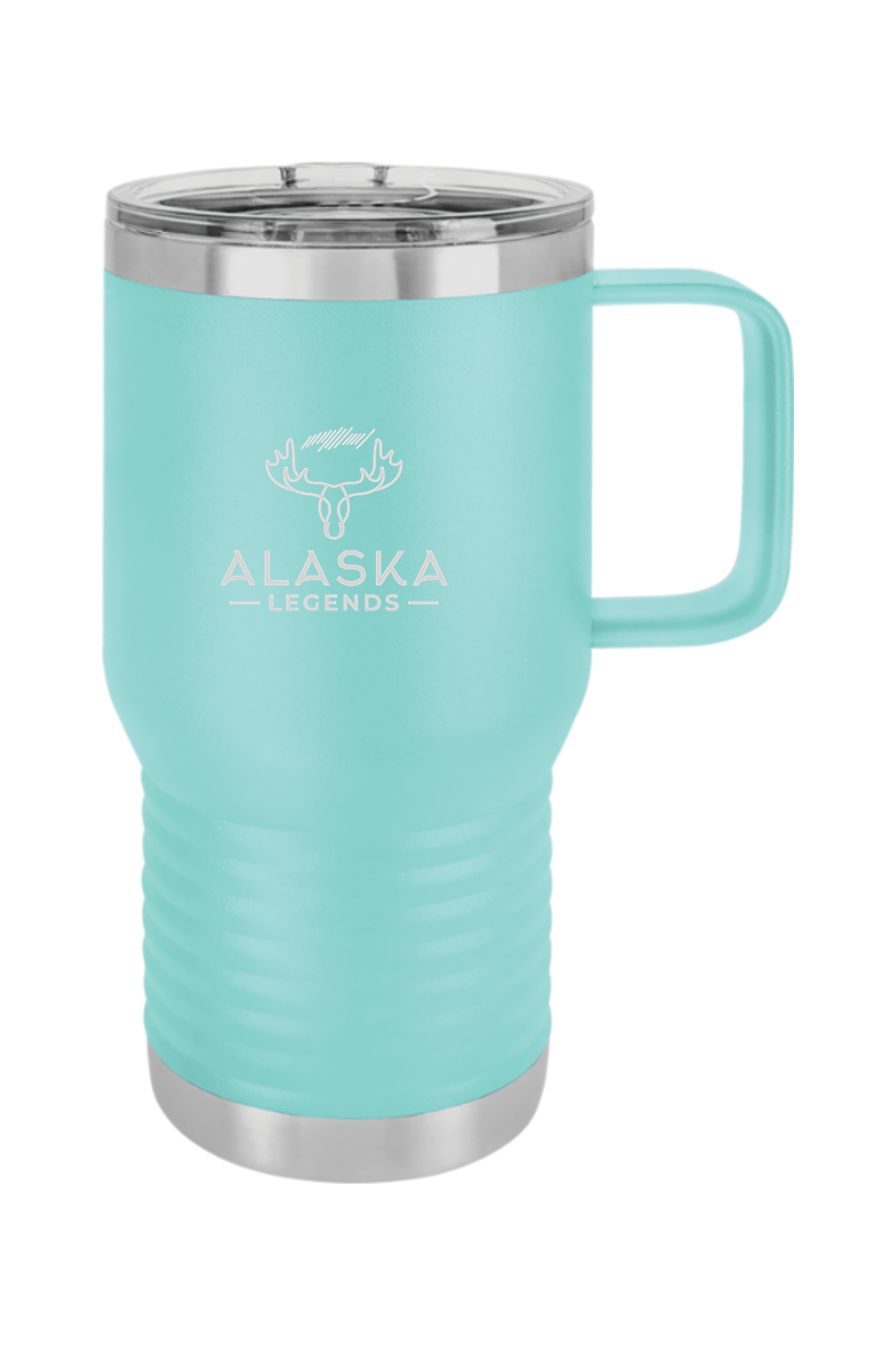 Alaska Legends Polar Camel 20 oz Vacuum Insulated Travel Mug with Slider Lid