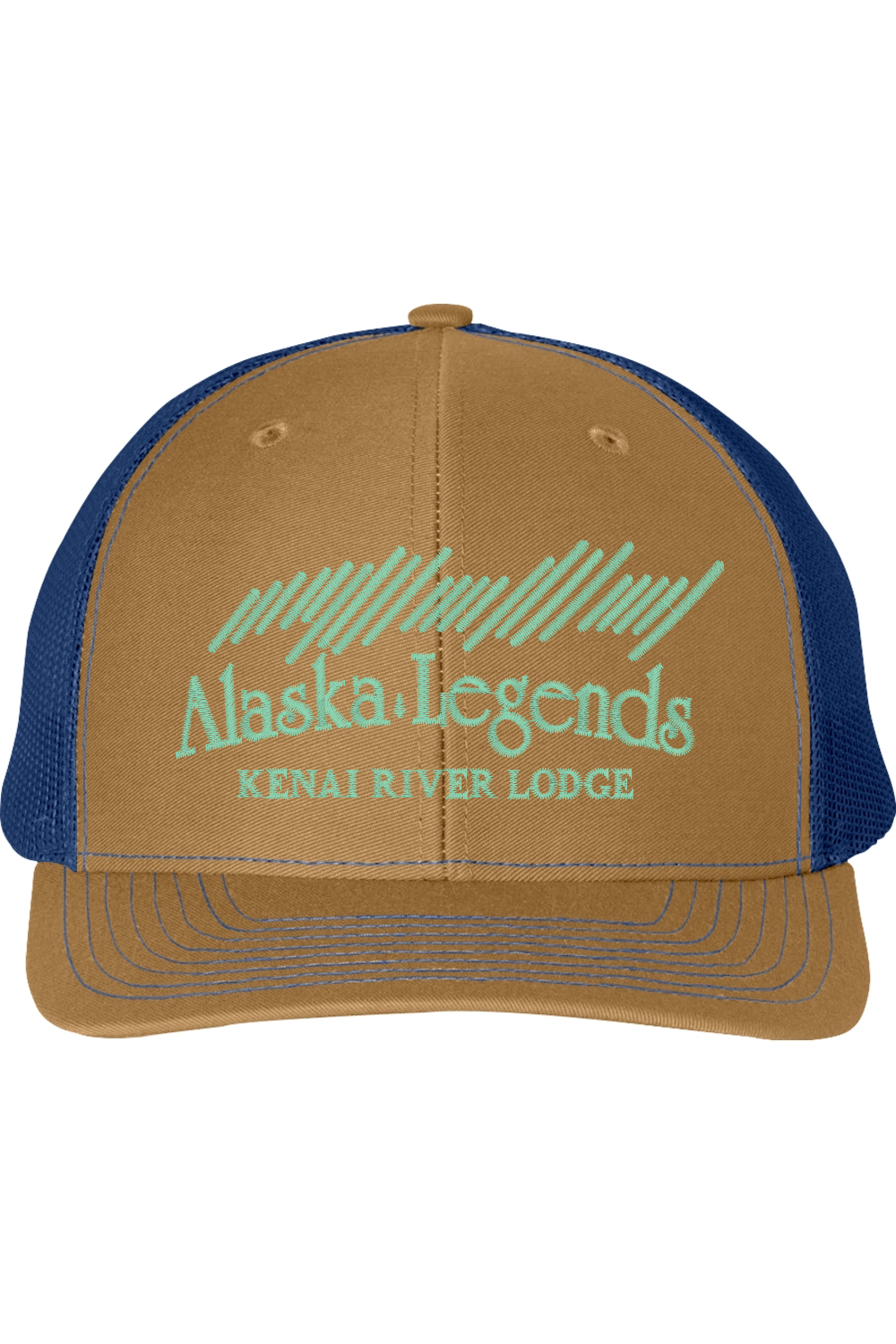 Alaska Legends Kenai River Lodge Snapback Trucker Hat